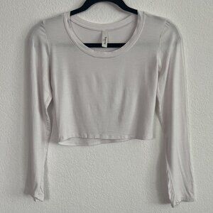 Topping USA Long Sleeve Crop Top
